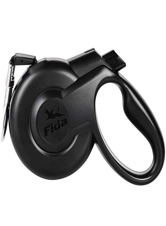 Fida Retractable Dog Leash, Heavy Duty 16 ft for Medium Dog or Cat up to 55 lbs, Pet Walking Leash, Tangle Free, One-Handed Brake, Styleash Series (M, Black) - Image 1